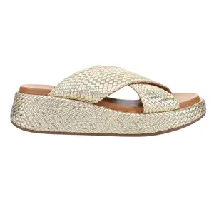 Seychelles Womens Key West Platform Casual Sandals Casual Mid Heel 2-3" - Gold