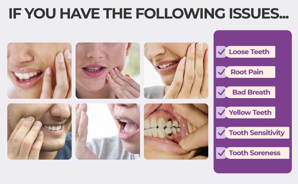 Kreain Nature 3 Tooth Refresh Toothpaste for Fresh Breath Prevent Tooth Loss with Natural Ingredients Gentle Care for Tooth Sensitivity Toothache Loose Teeth Bad Breath