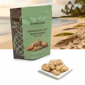 Honolulu Cookie Chocolate Chip Macadamia Mini Bites - 7oz Resealable Snack Pack
