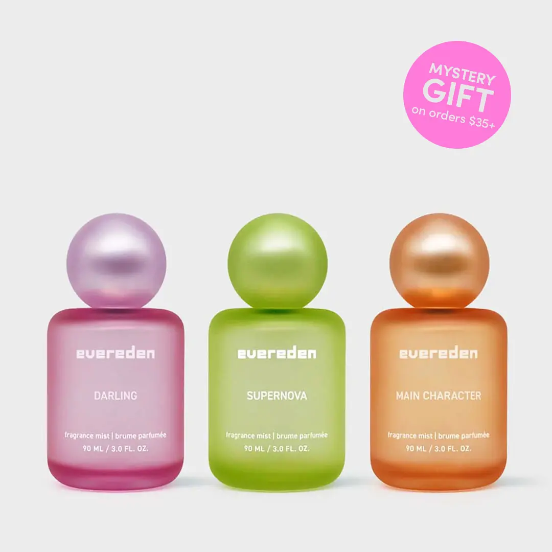 Evereden Kids Hair & Body Fragrance Mist Trio | 3 Clean Scents | Non-Toxic Long-Lasting Body Spray | Sensitive Skin Safe | Ages 6+