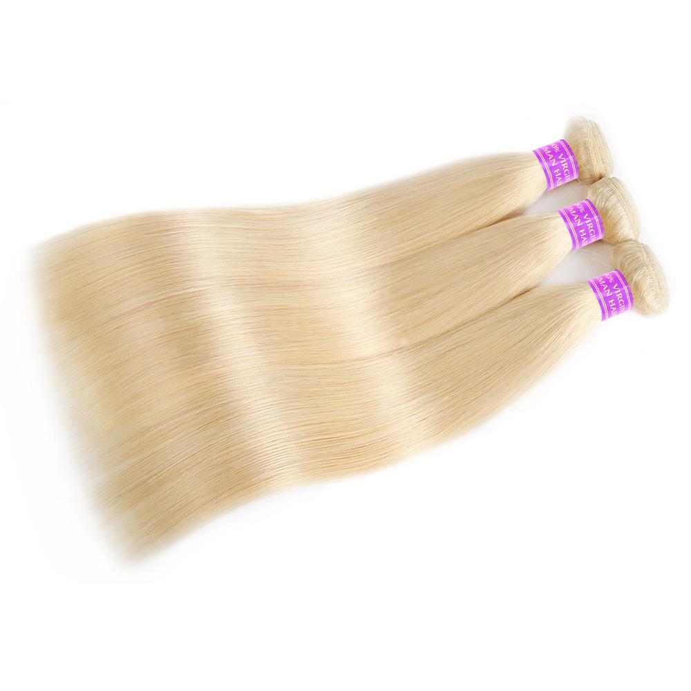 AMA Remy Brazilian Straight Hair 613 Blonde Straight Human Hair Bundles 100g per Bundle Unprocessed Human Hair Extensions AMA Remy Brazilian Straight Hair 613 Blonde Straight Human Hair Bundles 100g per Bundle Unprocessed Human Hair Extensions