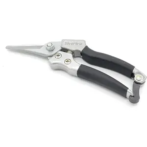 Silverline by Capralite Multi-Purpose Goat Hoof TrimmerShear Garden Wire Pipe Cutting Tool, Silver