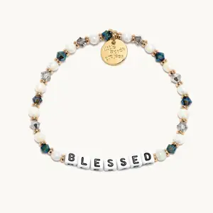 Little Words Project Beaded Friendship Bracelet Words of Affirmation for Women