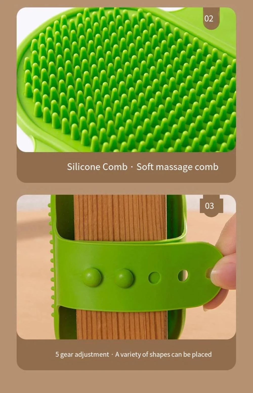 Cat Itching Tool, Scratching Brush, Table Leg Strap Toy, Bath Brush, Brushing Hair Tool, Cat Soothing Pet Equipment