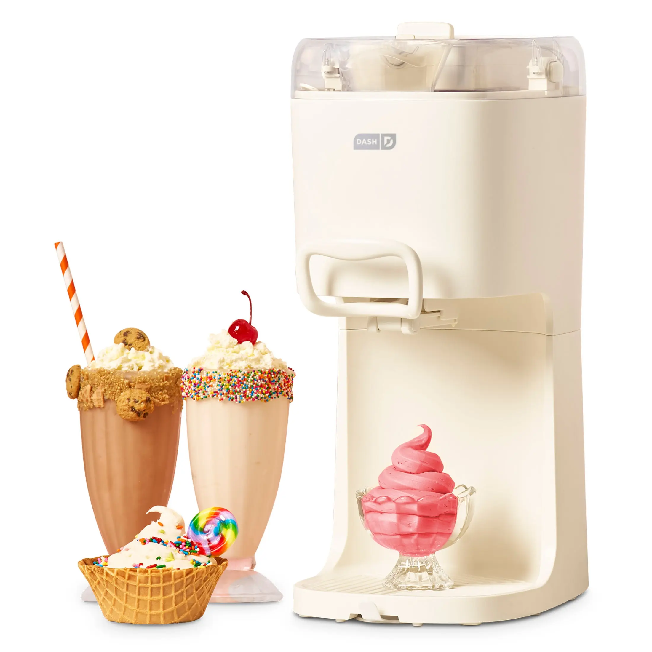 Dash Soft Serve Ice Cream Maker, 1 Pint Countertop Frozen Dessert Machine