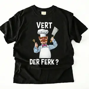 Swedish Chef Vert Der Ferk T-Shirt, Vert Der Ferk Shirt, Swedish Chef Shirt