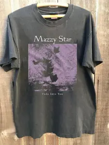 Mazzy Star Exclusive T-Shirt - Unisex Rock Music Band Charcoal Men Women