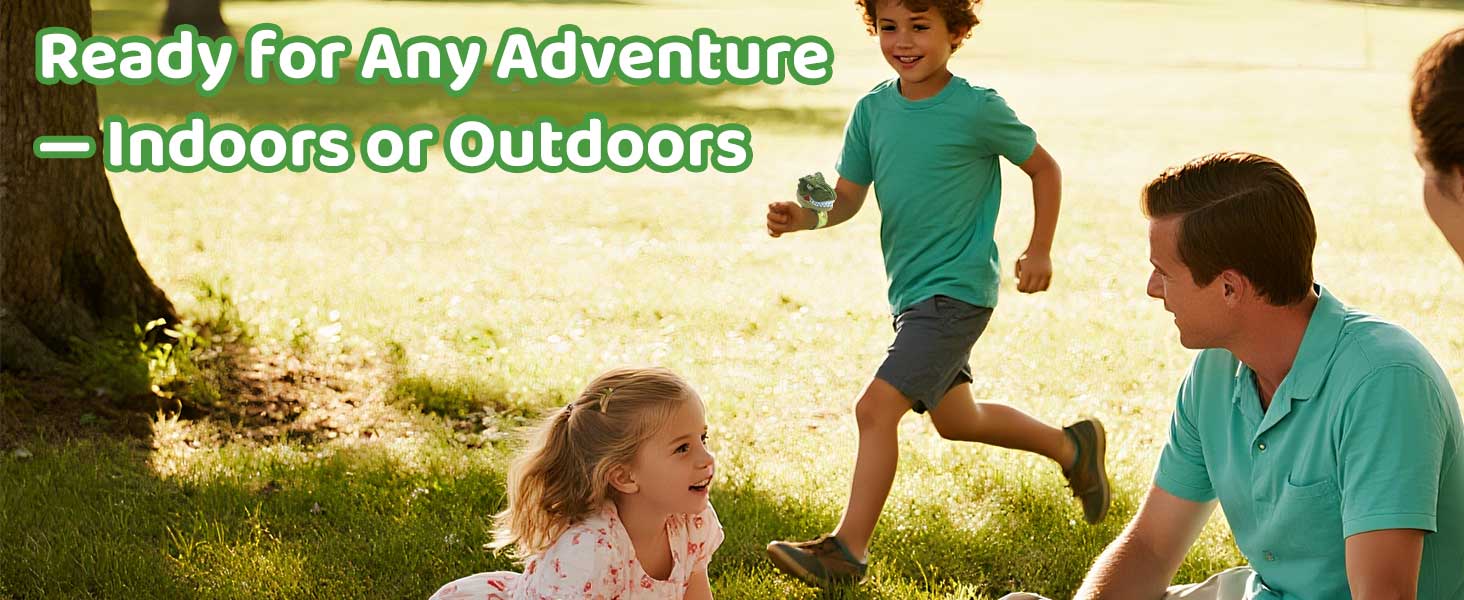 Vvinca Walkie Talkies for Kids - 2 Pack Toys for Boys Girls Age 3-12 T-Rex Adjustable Strap Long Range Clear Sound Walkie Talkie, Collectibple/Adventure Toys Outdoor Camping Birthday Gifts for Toddlers Holiday Haul#tiktokmademebuyit