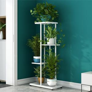 4 Tier 5 Potted Plant Stand Metal Multiple Flower Pot Holder Shelf Indoor Outdoor Planter Display Shelving Unit for Patio Garden Corner Balcony Living Room Deals For You Days