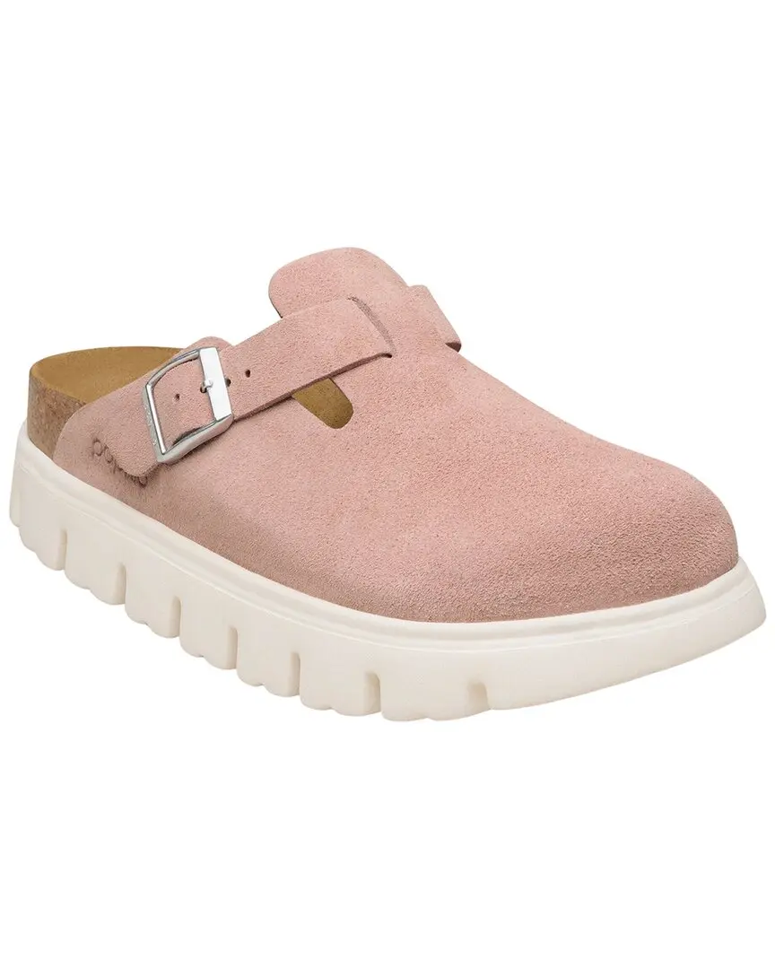 Birkenstock Boston Chunky Suede Clog