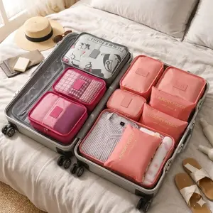 Voyager Compression Packing Cube System – 6 Piece Travel Organizer Set