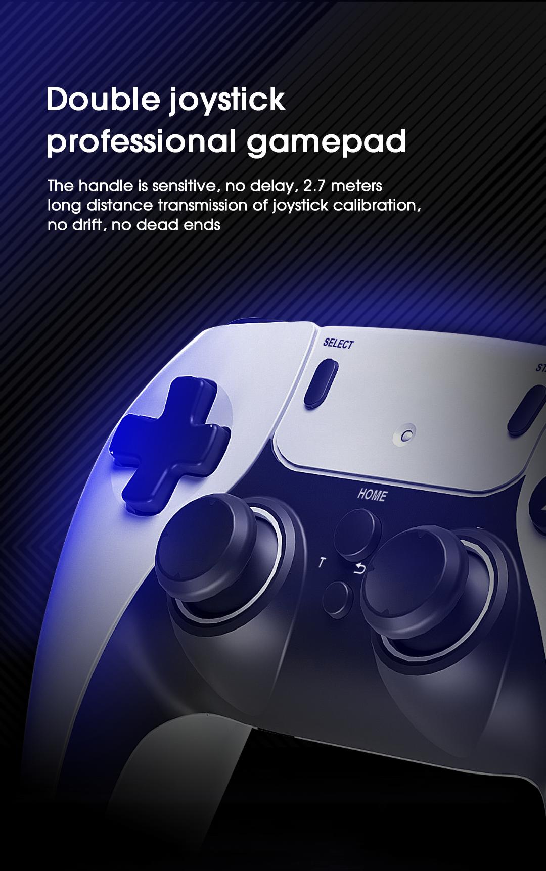 Christmas Children's Gifts  Dual-system GAME BOX Ultra Wireless Computer Game Console, 4k Hdmi Output, Play Cloud gaming Games for TV (Cloud gaming service)