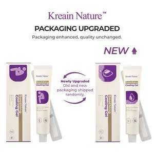 Kreain Nature 6 Hemorrhoid Gel Carthamus Seed Scutellaria Baicalensis Extract Carboxymethylcellulose Purple Daisy Apply to the Skin Used for Eliminating Hemorrhoids