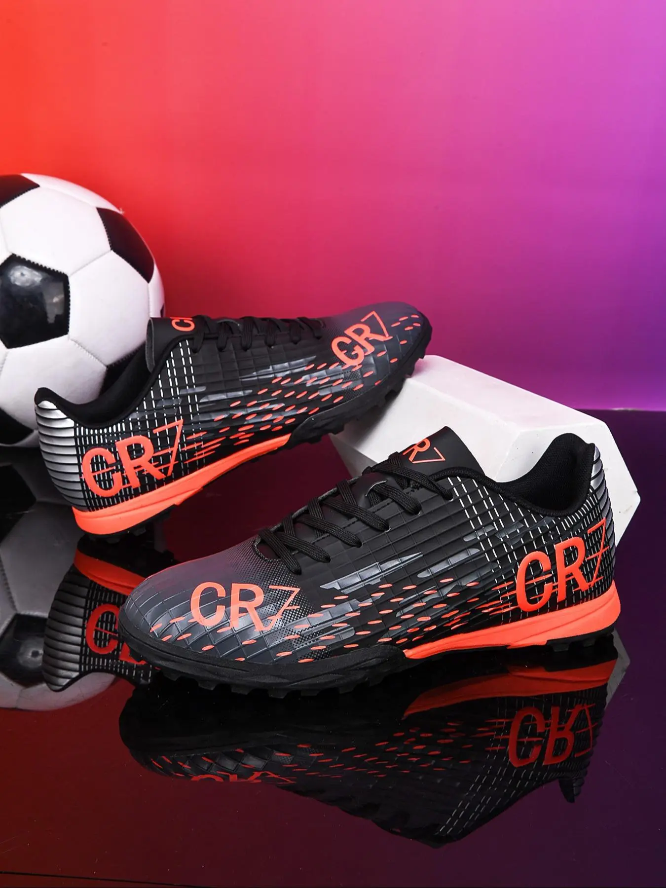 Unisex's High Top Football Shoes, Sports Football Shoes, Breathable Comfortable Football Cleats, Football Training Shoes, Football Field Boots, Soccer Shoes for All Seasons
