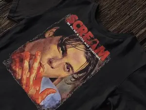 Scream Movie T-Shirt: Billy Loomis, 90s Retro Horror Film Merch Shirt