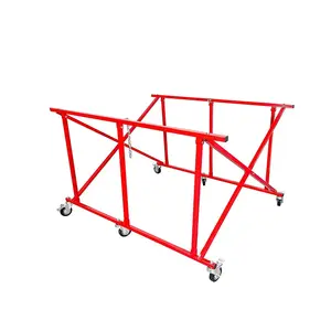 Pick Up Bed Dolly - Easily Fold Large Auto Body Truck Bed Cart Holds up to 800lb - (1682)