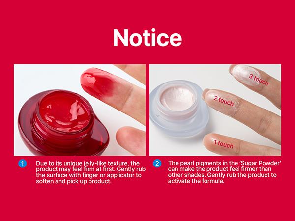 fwee Glowy Jelly Pot | Dewy Jelly Lip & Blush Color, Tinted Glow Jelly Balm, Dewy Buildable Finish | 19 Colors