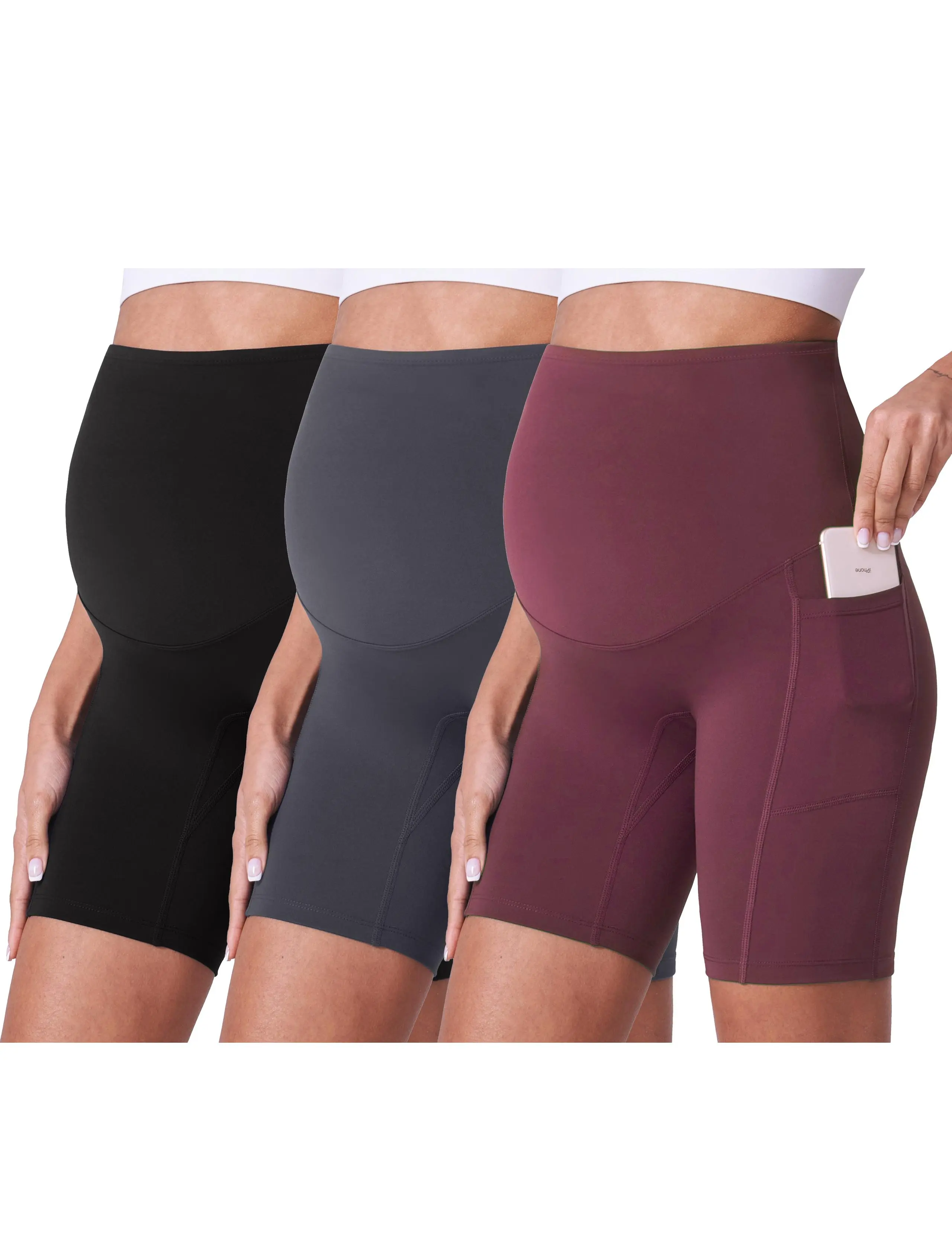 Black/Grey/Wine 8‘’