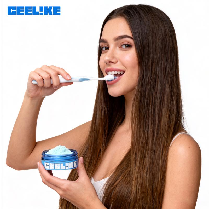 Ceelike Teeth Whitening Powder | Strengthens Teeth · Natural Whitening · Fresh Breath