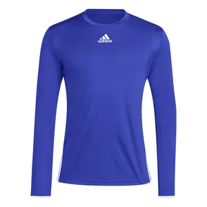adidas Mens Team Issue Jersey Crew Neck Long Sleeve Casual Tops Casual - Blue adidas Mens Team Issue Jersey Crew Neck Long Sleeve Casual Tops Casual - Blue