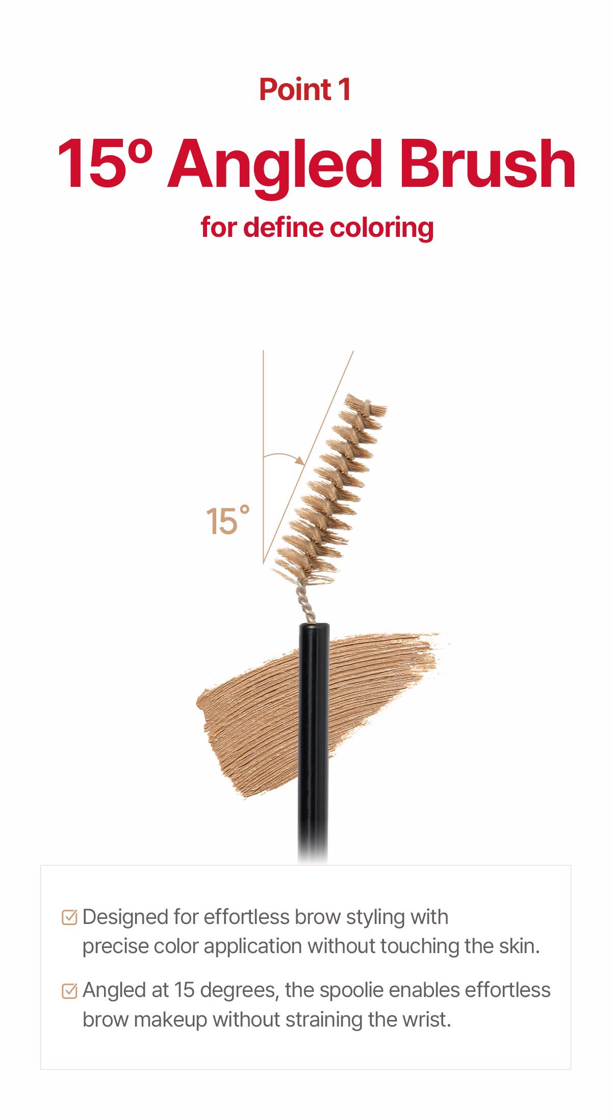 [DUO] Espoir The Brow Duo, Easy 2 Steps, K-Idol Style, Slim Hard Formula Pencil, Long Lasting Fixing Cara, Waterproof, Smudge-Proof, Define&Fill, Beginner-Friendly, 24Hr Long Lasting, Vegan