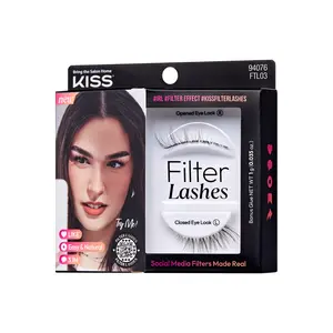 KISS Filter False Lashes - LASH x GLOSS, Beauty & Personal Care Makeup Accessory