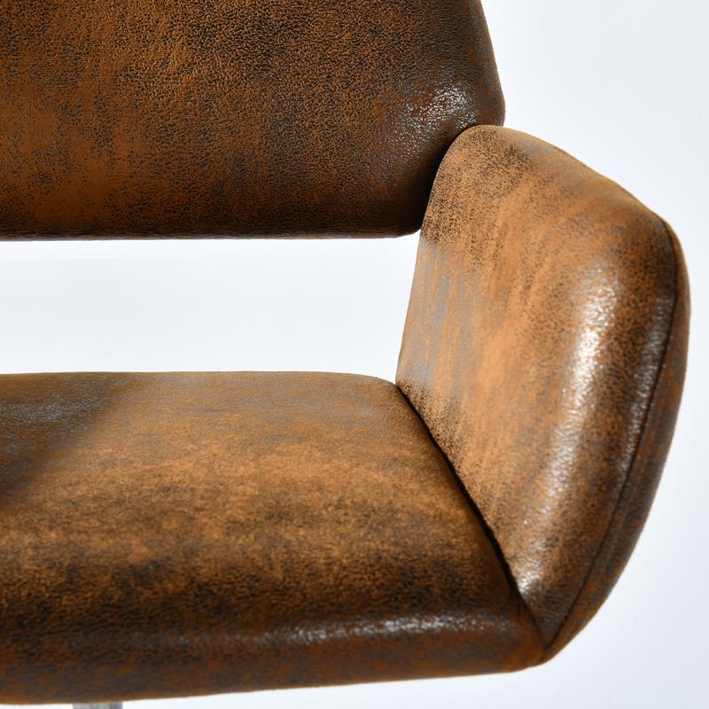 【Deals For You Days】Homy Casa Modern Design Ergonomic Office Chair with Lumbar Support & Height Adjustable Pneumatic Mechanism for Home Office Desk Chairs