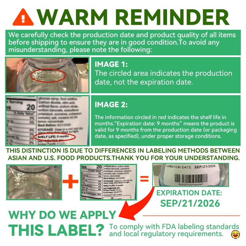 8 bottles of Asian beverages Collection of Casual Drinks - Various Beverage Boxes for Summer Refreshment