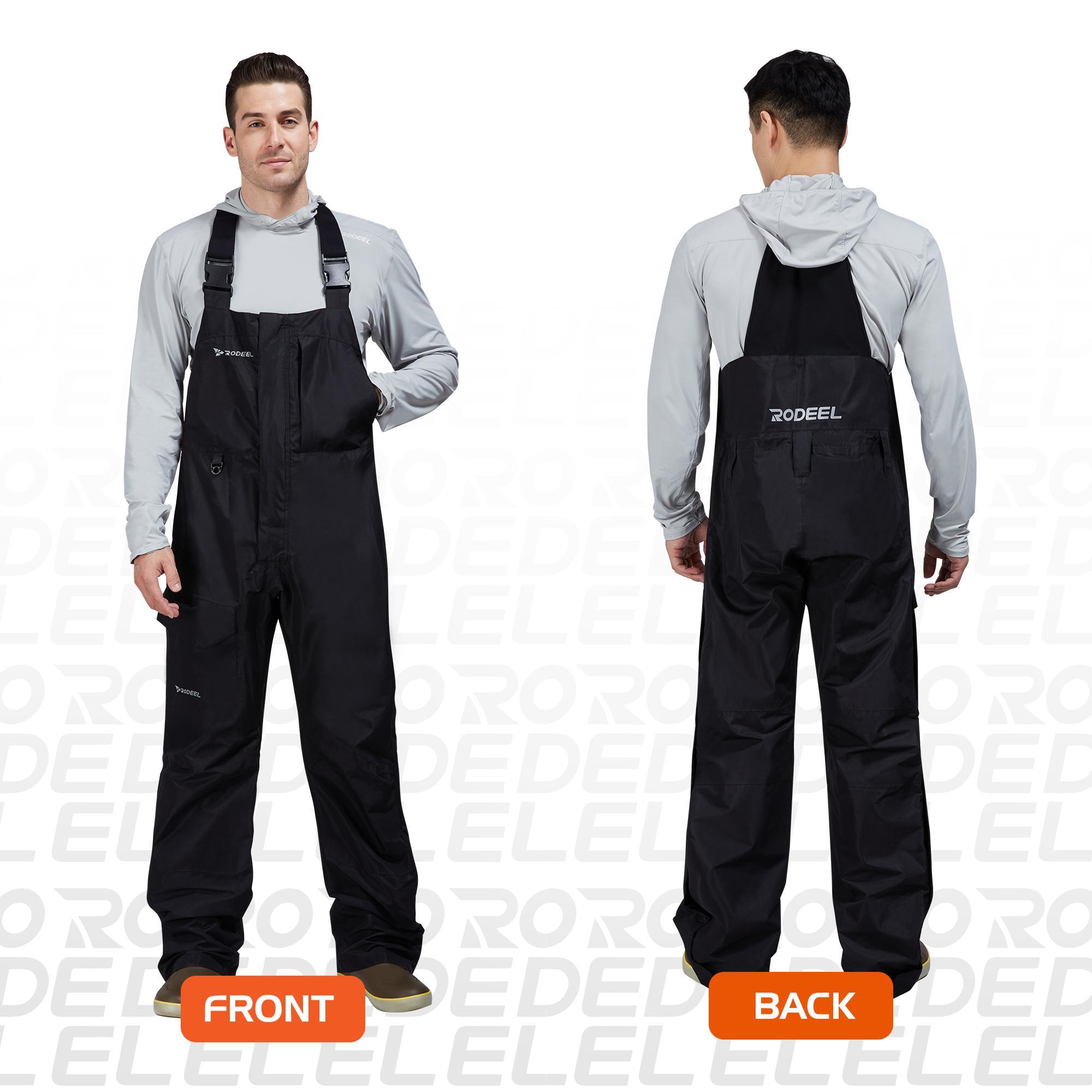 RODEEL 724 Premium Waterproof Bib Overalls Men Tactical Rainwear with Adjustable Suspenders and Multiple Pockets Relaxed Rain Pants Workwear for Outdoor Fishing Boating Car Washing Construction Landscaping Gardening Menswear, Holiday Gift RODEEL 724 Premium Waterproof Bib Overalls Men Tactical Rainwear with Adjustable Suspenders and Multiple Pockets Relaxed Rain Pants Workwear for Outdoor Fishing Boating Car Washing Construction Landscaping Gardening Menswear, Holiday Gift