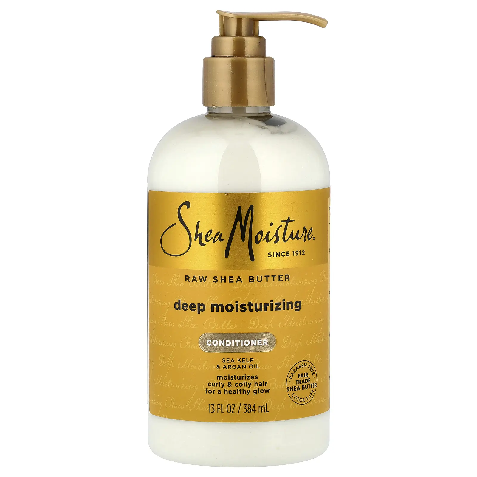SheaMoisture Raw Shea Butter, Deep Moisturizing Conditioner, Curly & Coily Hair, 13 fl oz (384 ml)