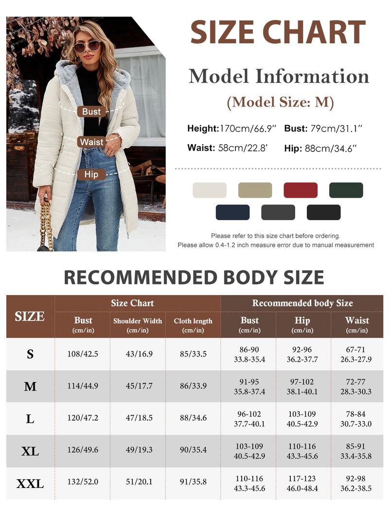 UMIPUBO Sales Women's Winter Windproof Fur Warm Slim Fit Down Jacket - Waterproof Long Ski Coat for Commuting