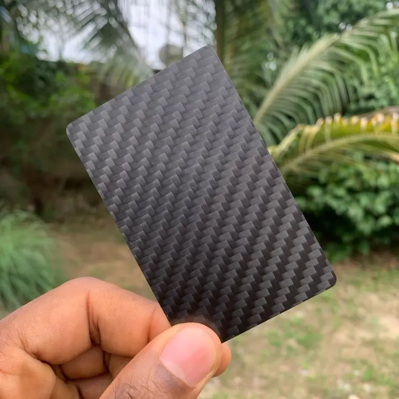 Carbon Fiber Card and Drinking Straw Set - Lightweight Durable Accessory Kit for Travel Crafting Organizing and Gifting COMES WITH A COASTER