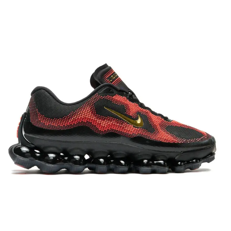 Nike Air Liquid Max Bright Crimson Fire Red Men's Fashion Sneaker New