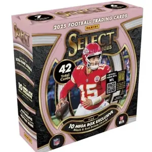 2025 Select Mega Box (Black & Red Shock Parallels, Zebra Hunt!)