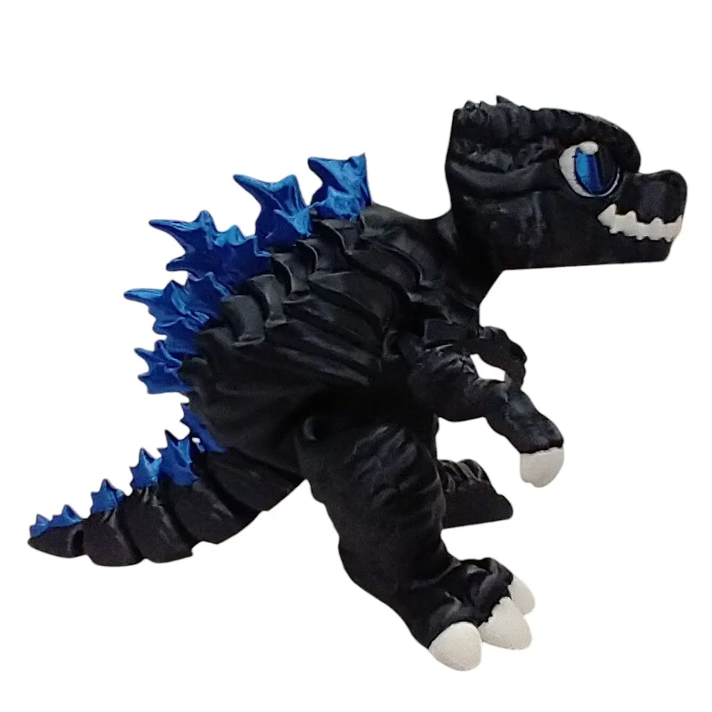 Godzilla 3D Printed Articulating Figurine, Home Decor Ornaments, Collectible Character Figurines for Home Supplies Display