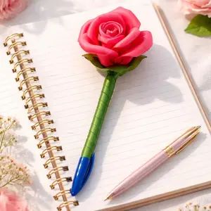 Handmade Rose Pen - Unique Flower Gift