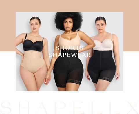 Shapellx AirSlim Boned Sculpt High Waist Shorts  Womenswear Underwear Highwaist Shapewear Girdle Undergarment  Live