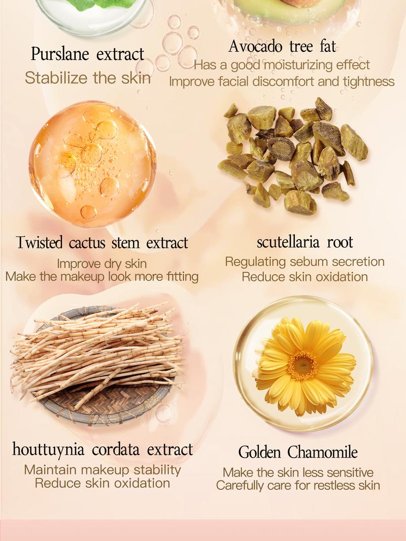 Pore Invisible Makeup Primer - Hidden Pores Natural Concealer Makeup Fitting Ideal Look