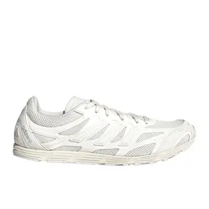 adidas Mens Adizero Pr Lace Up Sneakers Shoes Casual - White