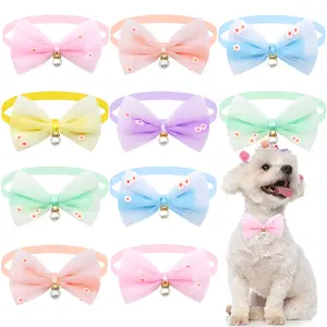 The "Coquette" Pearl Bows your pet needs!  20pcs Adorable Lace Dog Bows & Pet Accessories for Small Dogs & Cats. Cute Patterns & Hair Accessory for Puppy Grooming. Funny Pet Dog Products for Summer Styling & Holiday Glow Up. Ultra-Light 2g Necklaces