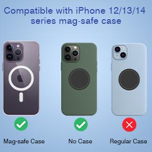 Magnetic Wireless Car Charger, Design for MagSafe Car Mount Charger, Strong Magnetic 15W Fast Charging Car Charger Phone Holder with USB Car Charger for MagSafe iPhone 17/16/15/14/13/12 Series Magnetic Wireless Car Charger, Design for MagSafe Car Mount Charger, Strong Magnetic 15W Fast Charging Car Charger Phone Holder with USB Car Charger for MagSafe iPhone 17/16/15/14/13/12 Series