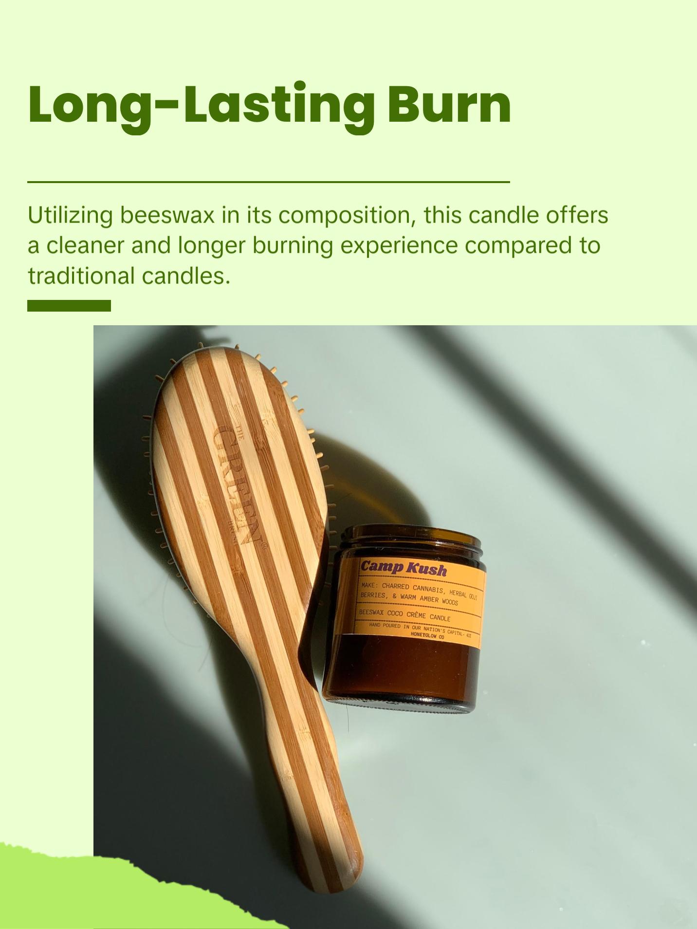 Camp Kush | Grounding & Herbal Beeswax Coco Crème Candle