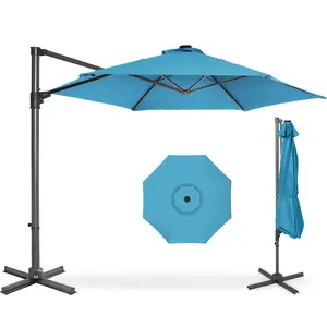 Best Choice Products 10ft 360° Rotating Cantilever Offset Hanging Patio Umbrella