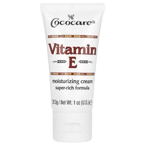 Cococare Vitamin E Moisturizing Cream, 1 oz (28.3 g)