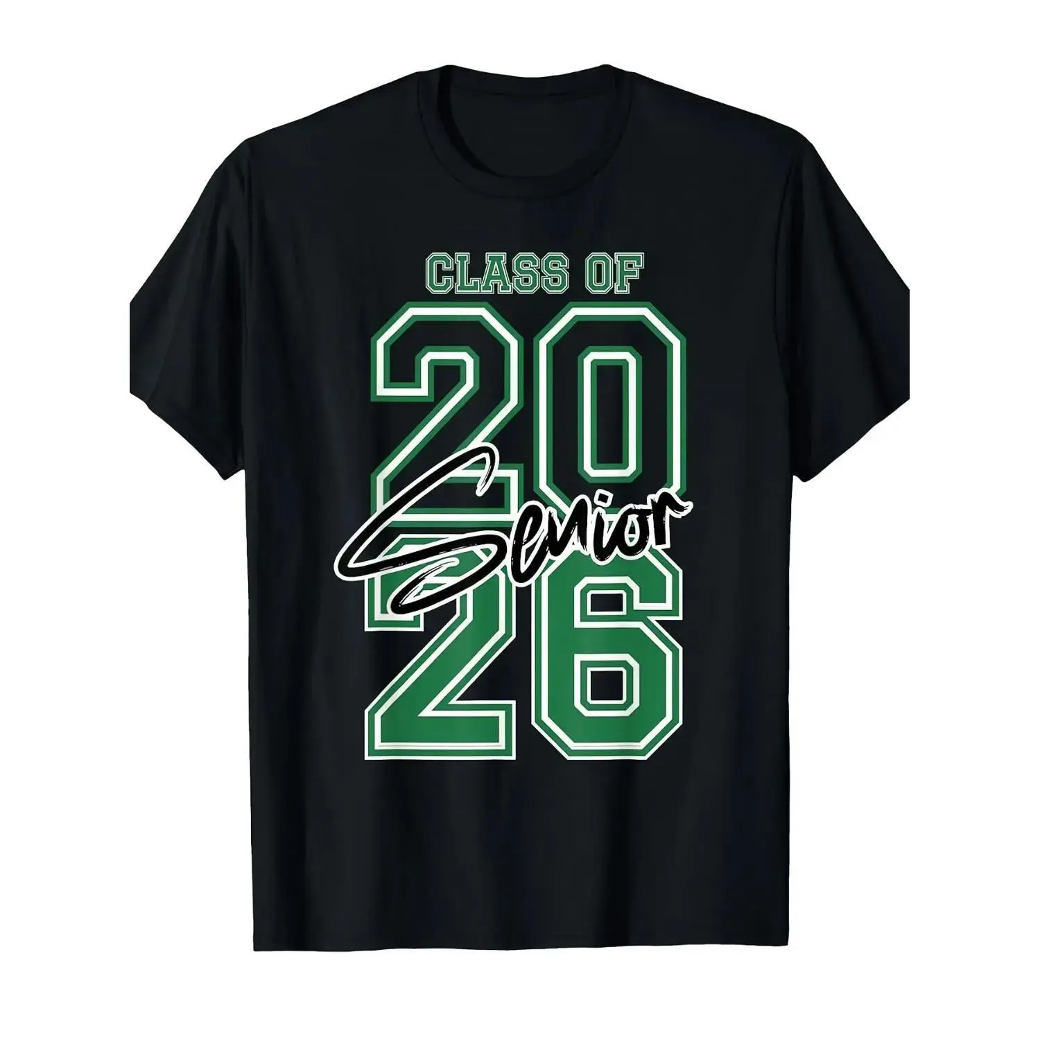 Class of 2026 Senior - 2026 Graduation T-ShirtSame Style for Men and Women 2025 Summer Short-sleeved Printed T-shirt