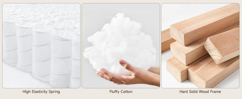 【2 USB Ports】ONBRILL 92" Modular Sectional Sofa,3 Seater Sofa w/ 2 USB,Modern Deep Seat Cloud Plush Corduroy Upholstered Loveseat Couches for Living Room, Apartment and Office