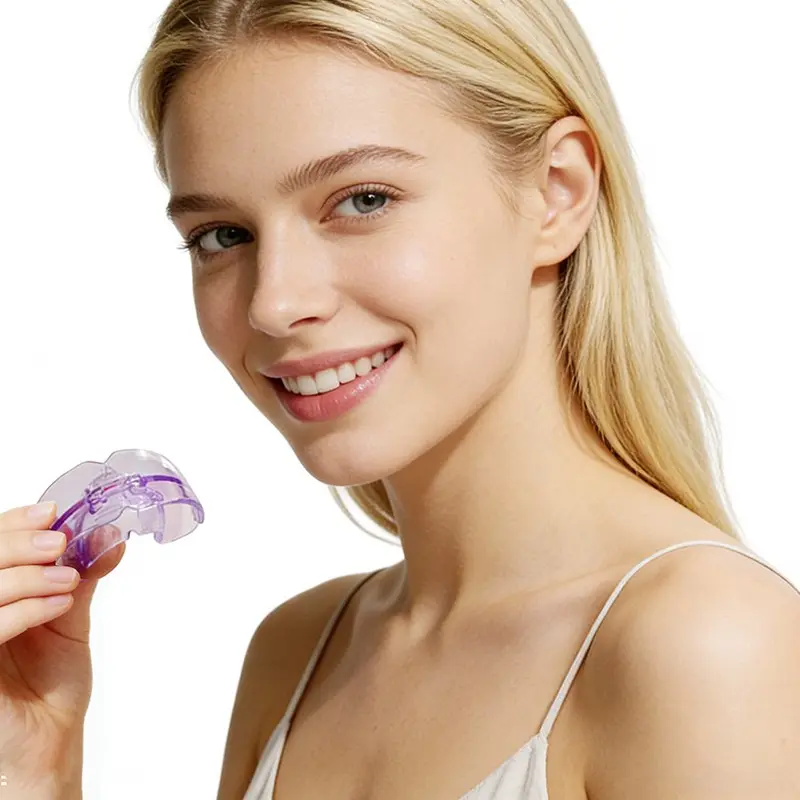 Transparent Teeth Protector for Sports and Sleep, Anti-Molar Braces for Boxing, Plastic Material, Protects Teeth During Activities