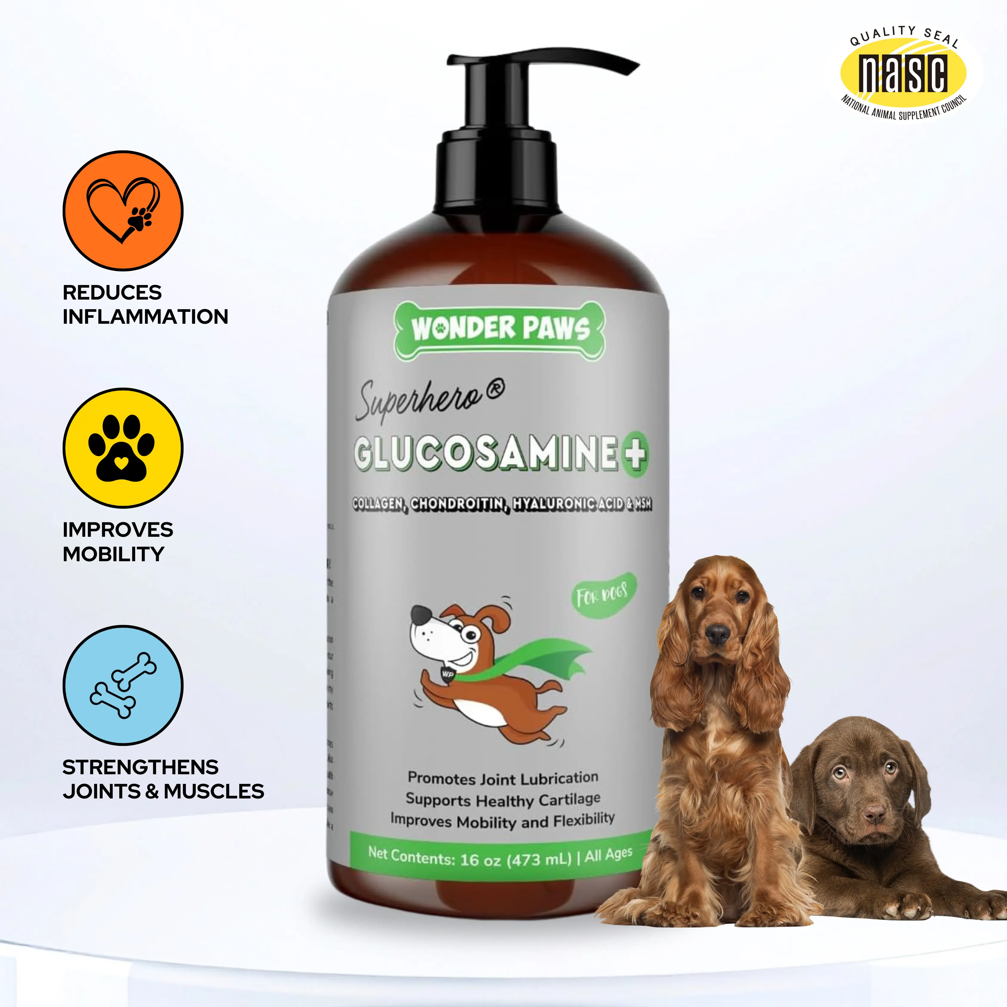 Liquid Glucosamine For Dogs (16oz) Liquid Glucosamine For Dogs (16oz)