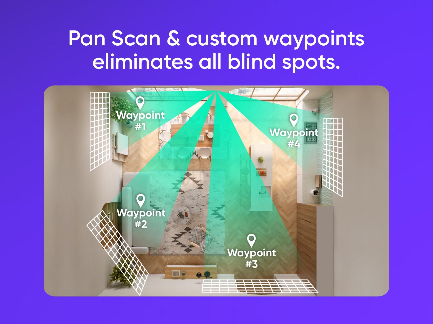 Wyze Duo Cam Pan — Wired 2K Dual Security Camera, Indoor/Outdoor, Pan Tilt Zoom (PTZ) w/ 360° Motion Tracking, Color Night Vision, 2 Camera Surveillance, Siren, Spotlight, 2-Way Audio, Works with Alexa & Google Assistant