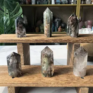 Natural Crystal Garden Quartz Tower Collection